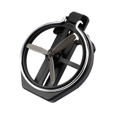 Car air vent cup holder, multifunctional vehicle-mounted beverage cup holder, air conditioning vent rack, retractable storage rack (Car cup holder/beverage holder) - fan-style-cup-holder-black-1-piece