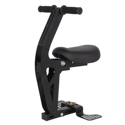 Foldable Front-Mounted Child Seat for Electric car child seat - black
