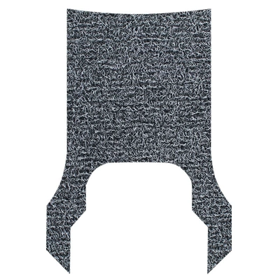 Suitable for Mavericks FXT Silk Electric vehicle foot mat - black-and-gray-silk-circle-foot-pads