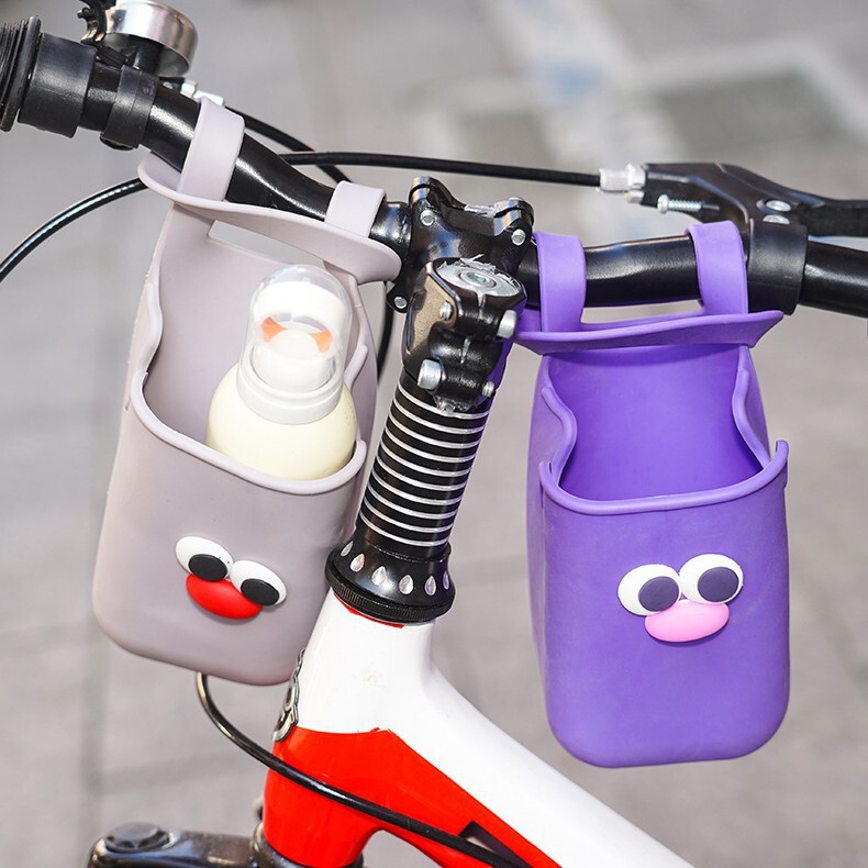 Amazon's Hottest Cute Stroller Silicone Cup Holder Bicycle Wheelchair Swimming Pool Armrest Multifunctional Silicone Cup Bag Amazon's Hottest Cute Stroller Silicone Cup Holder Bicycle Wheelchair Swimming Pool Armrest Multifunctional Silicone Cup Bag
