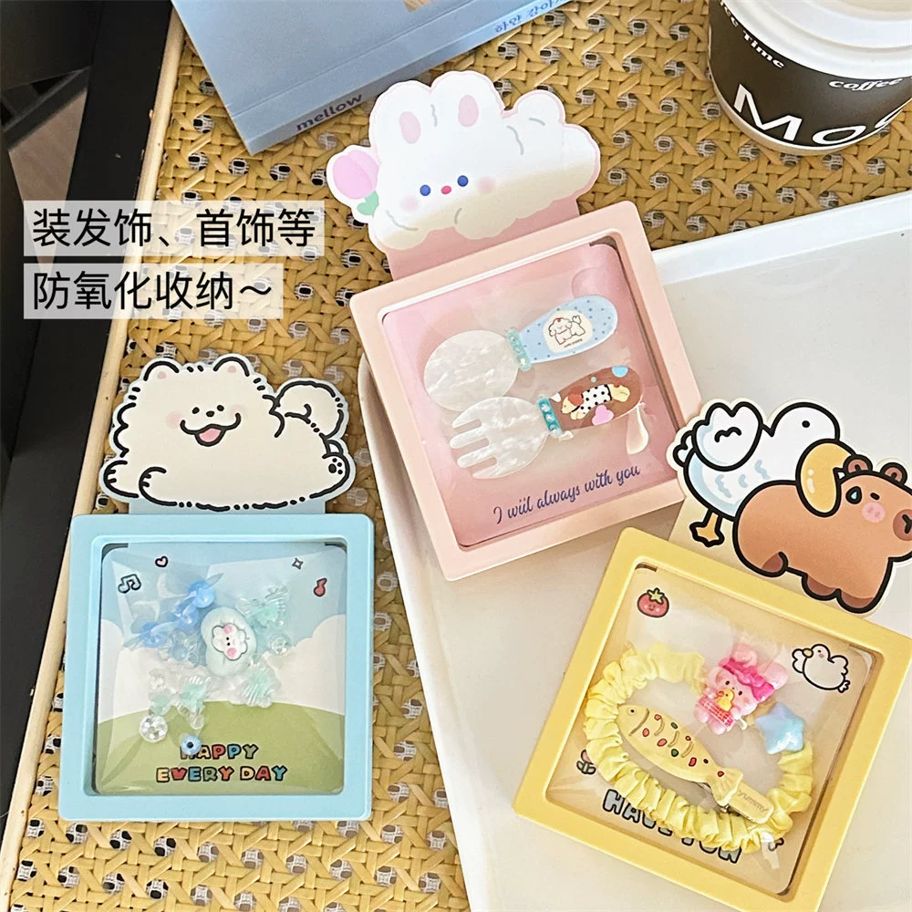 Cartoon storage box, accessory, pack, card holder, nail stickers