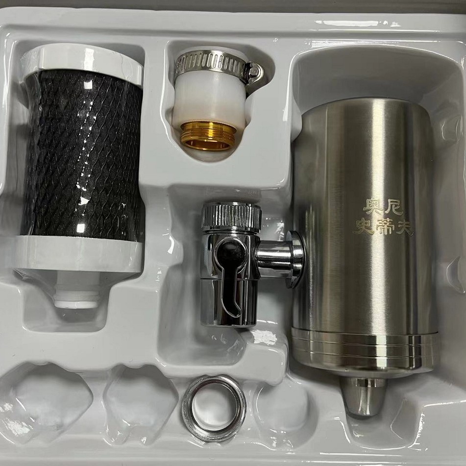 Очиститель воды для крана из нержавеющей стали [модель для удаления накипи]