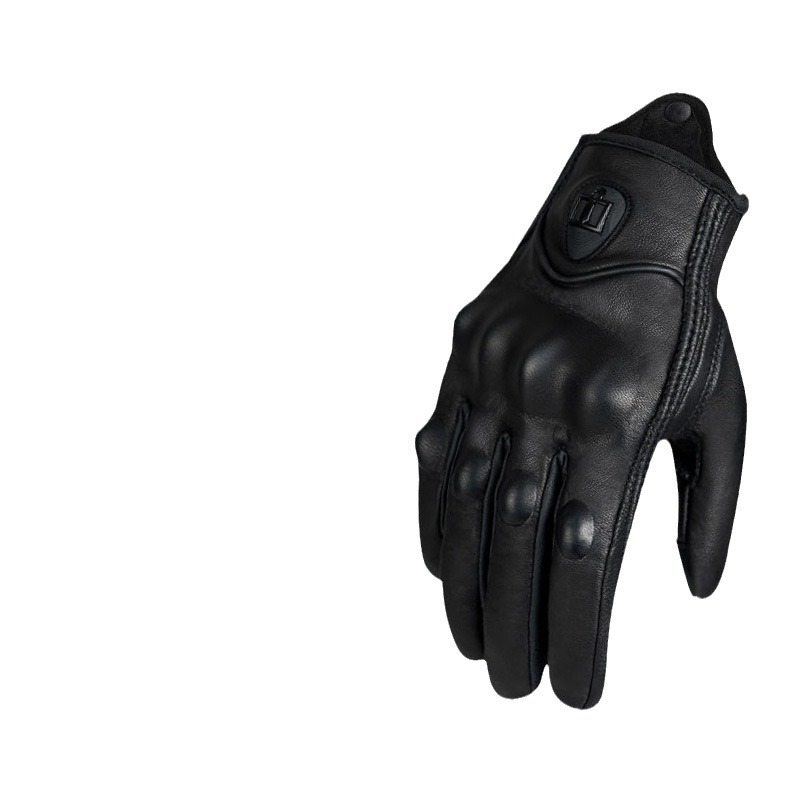 Guantes de ciclismo de motocicleta, otoño e invierno, locomotoras, cuatro estaciones, equipo de carreras de crucero retro universal, a prueba de viento, impermeable para hombres y mujeres
