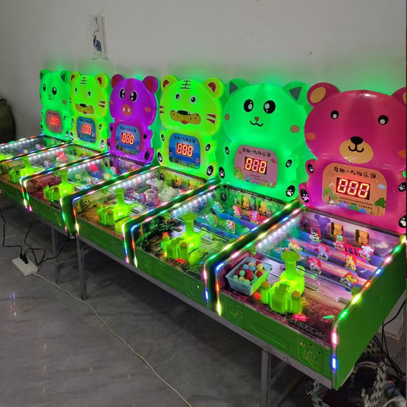 New Cannon Paradise Kidsren's Game Machine Commercial Large 168 Generation Pinball Machine Night Market Square Street Stall Machine