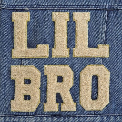 Samgamibaby Children's Baby Denim Jacket New Men's Spring and Autumn Long Sleeve Alphabet Casual Top Trendy