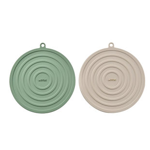 Pot mat Aitos silicone pot mat thickened insulation pad place mat over-standard silicone coaster G-4291 display box packaging