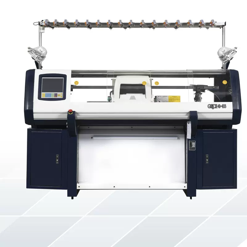 高产量自动3D飞织运动鞋机横机针织14G36英寸三系统全自动鞋面机