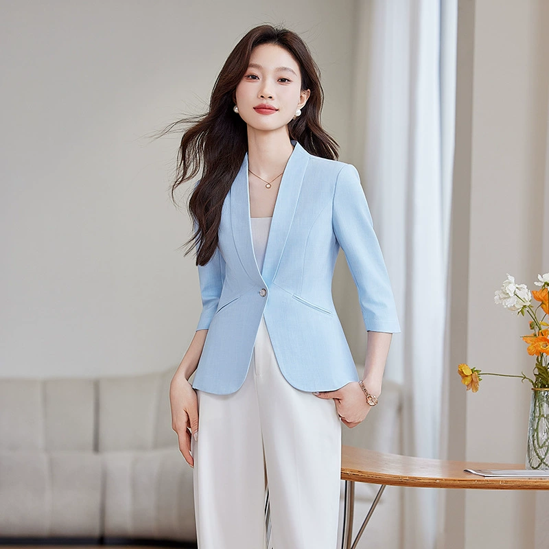 Summer thin classic suit jacket, high-end