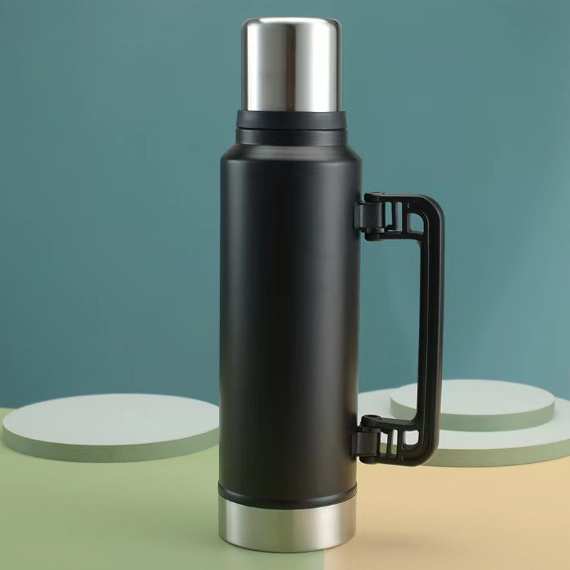 Botella térmica tipo Stanley, portátil para viajes y exteriores