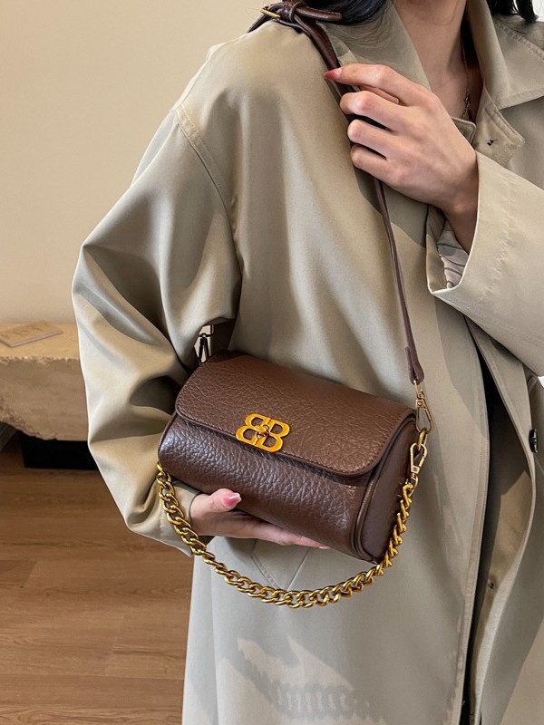 Nicho retrógrado francés bolso pequeño para mujeres nueva moda transfronteriza alta sensación de cadena universal bolso de hombro