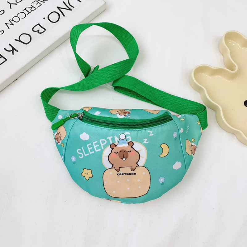 Bagos lindos para niñas, nuevos caritas de dibujos animados para niños, bolsos de pecho, bolsos de cambio para niños