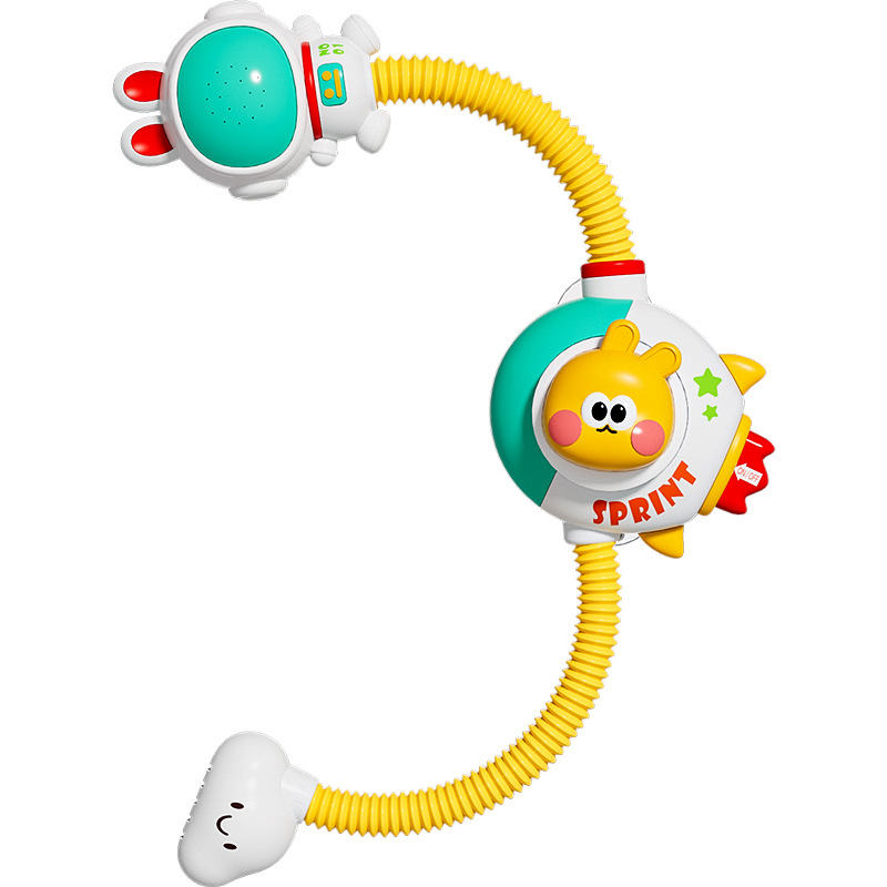 Bebé pato amazó baño juguetes de agua rociadores autosuccionantes bebés en una ducha rociadores juguetes de bombeo