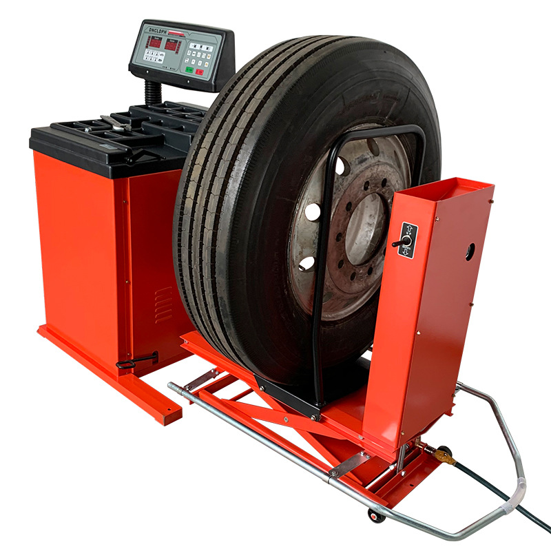 Suministro directo de fábrica equipo de mantenimiento de automóviles máquina de equilibrio automático de neumáticos de camiones máquina de equilibrio dinámico de automóviles grandes