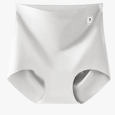 乳の皮の無痕の高腰はお尻を持ち上げて腹の下着の女性の薄い金の大きいサイズの太ったMMのヨガのフィットネスの運動の三角のズボンの女性を収めます。