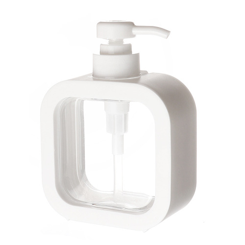 Dispensing bottle large travel lotion bathroom hand sanitizer dispensing bottle plastic press bottle visual dispensing empty bottle