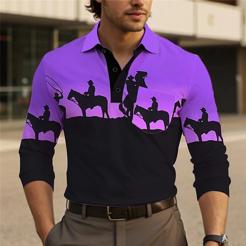 2025 New European and American Cross-Border Amazon Casual Fashion High-Quality Stylish Cool Men's Long-Sleeve Shirt 2025 New European and American Cross-Border Amazon Casual Fashion High-Quality Stylish Cool Men's Long-Sleeve Shirt