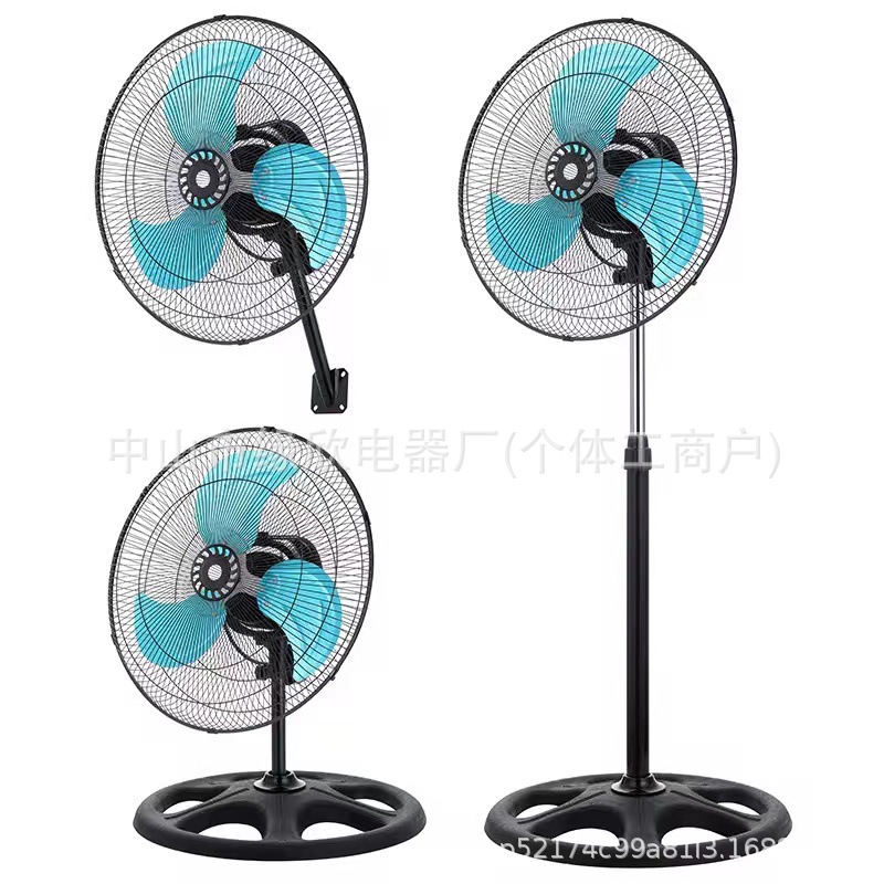 Comercio exterior 18 pulgadas 3 - en - 1 ventilador eléctrico de aluminio hoja 110v ventilador de suelo industrial eólico transfronterizo explotador de América del Sur