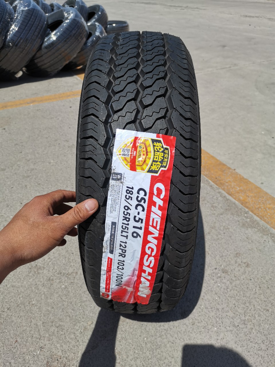 Chengshan Tire 185/65R15LT 12-layer Thickened Load Matching Kairui Youyou New Energy Diantu GX Card