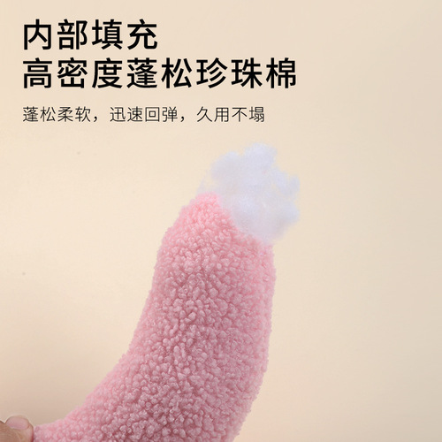 Pet Dog and Cat Pillow Cervical Protection Deep Sleep U-shaped Pillow Kitten Puppy Hug Cushion Half Moon Pillow Manufacturer