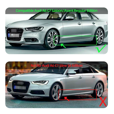 Suitable for 11-14 Audi Mudguard