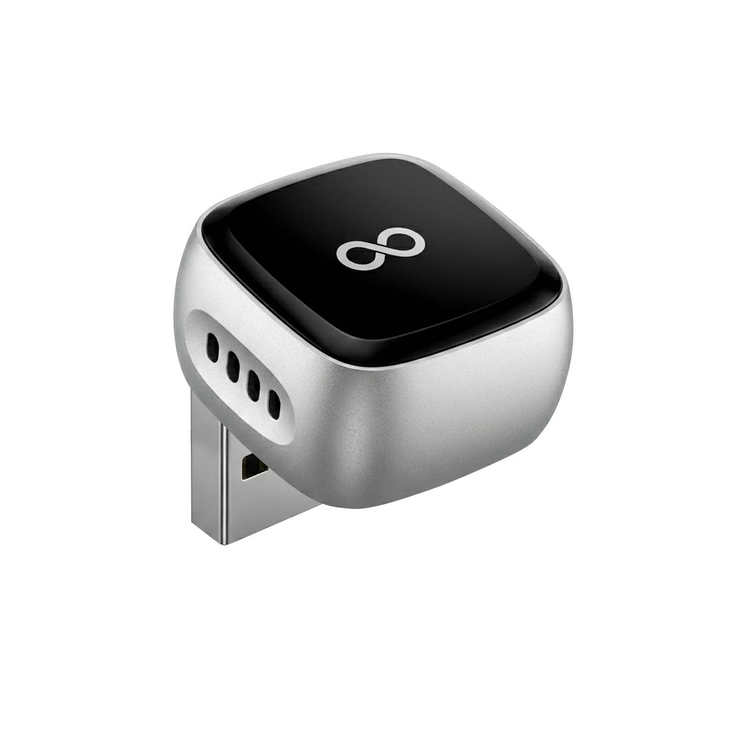Apple and Android 2-in-1 wired-to-wireless CarPlay adapter, in-car connectivity converter, smart car system box