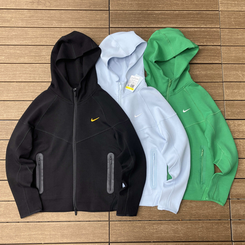 NOCTA Joint Edition Small Hook Logo Printed Sports Zipper Hooded Sports Casual Jacket NOCTA Joint Edition Small Hook Logo Printed Sports Zipper Hooded Sports Casual Jacket