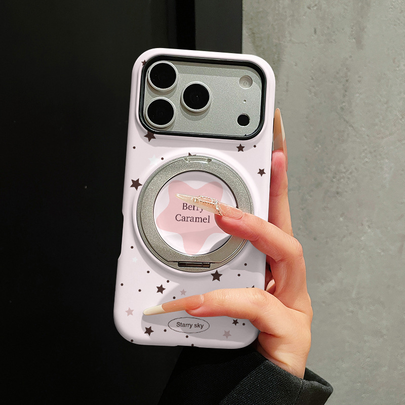 Foundation Star Film Case Phone Case 360 Stand Compatible with Apple 17, Huawei, Xiaomi, Oppo Protective Cover Anti-drop Foundation Star Film Case Phone Case 360 Stand Compatible with Apple 17, Huawei, Xiaomi, Oppo Protective Cover Anti-drop