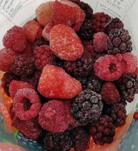 廠家直銷批發出口速凍冷凍混合三種水果混合莓草莓黑莓樹莓