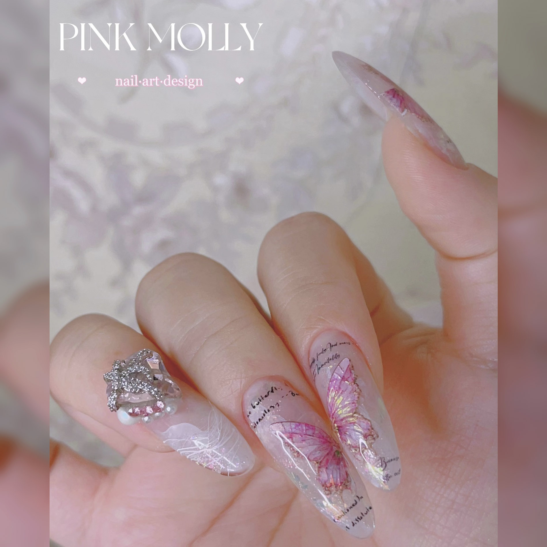 Style Simple Papillon Nail Sticker Nail Sticker 1 Pièce display picture 7