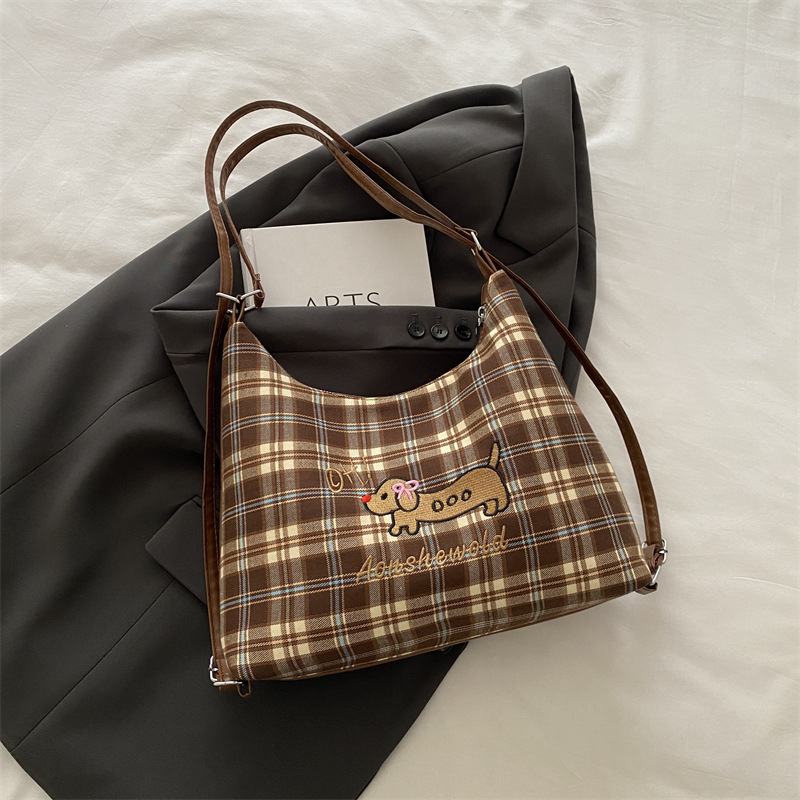 Bolso de gran capacidad para viajar mujeres 2024 nuevo estilo de moda extranjera mochila de hombro mochila de hombro de hombro