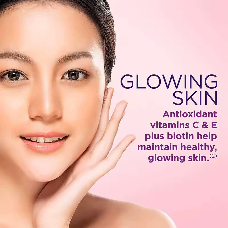 Гелевые витаминные жевательные конфеты Glow Skin Beauty, волосы кожа ногти с коллагеном