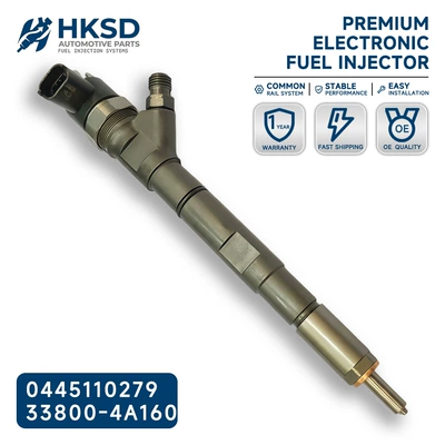 33800-4A160 is suitable for Hyundai H1 and Kia Sorento 2.5T D4CB common rail diesel fuel injectors