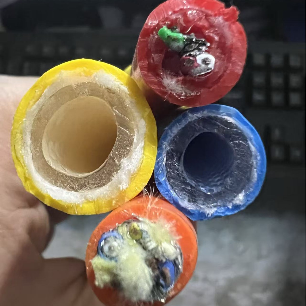 水下工程救援 潜水录像机电缆 录像复合电缆16*22AWG+RG59同轴线