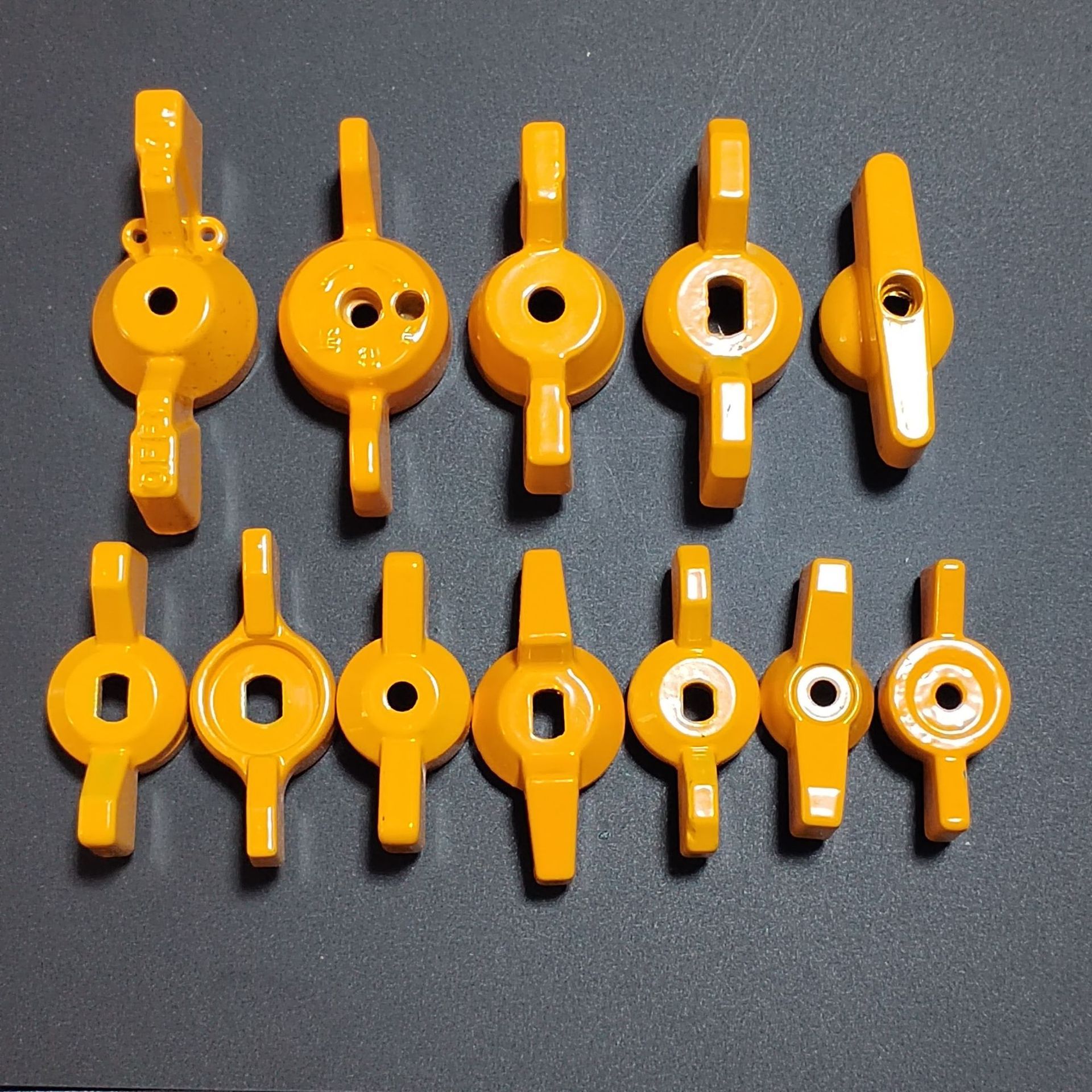 厂家直供各种压铸产品 阀门配件 铝手柄手轮  阀门把手 阀杆塑料