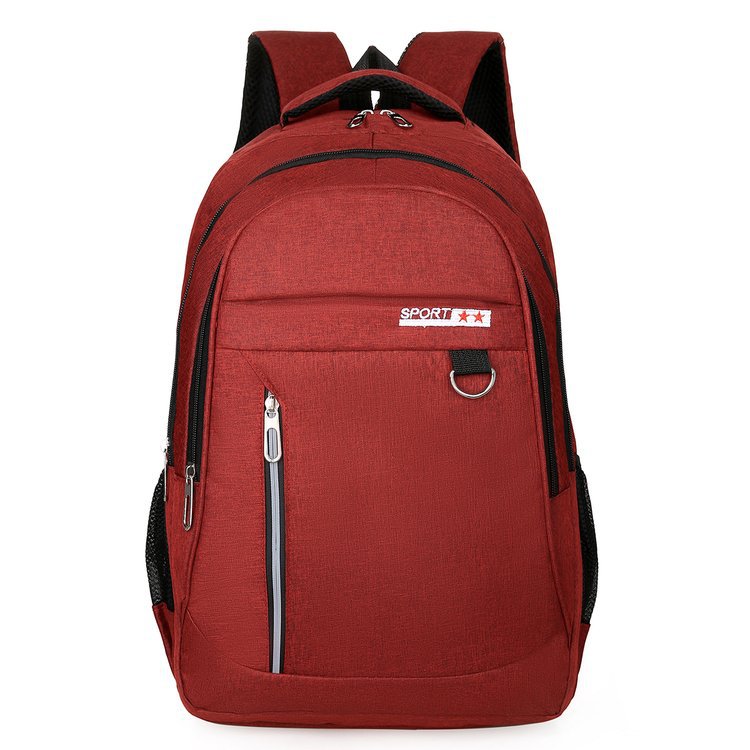 Mochila personalizada con impresión de logo, mochila de viaje y negocios, mochila Oxford para estudiantes al por mayor