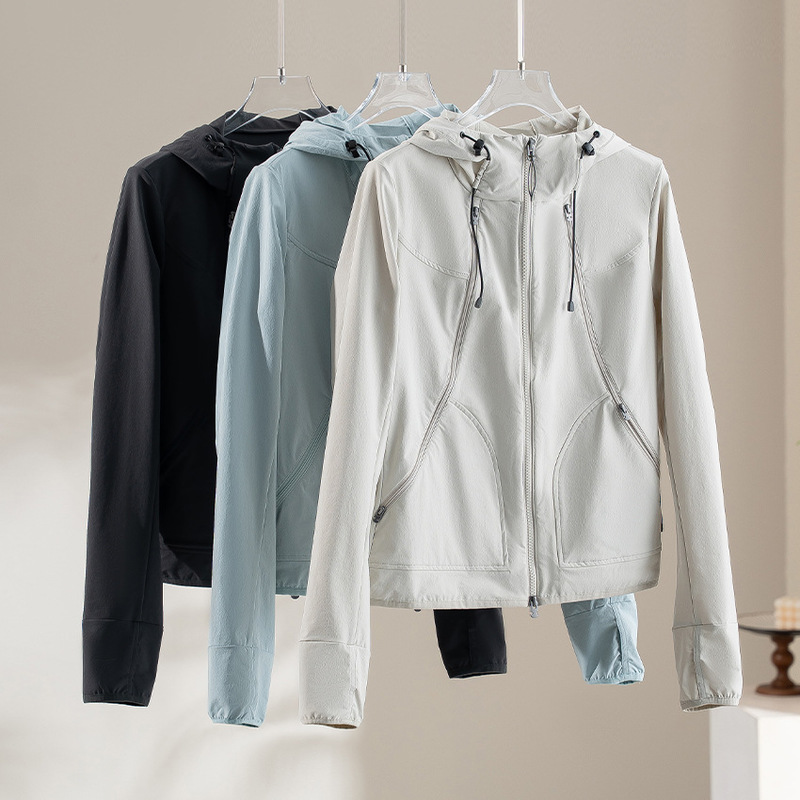 Women's Outdoor Sports Waterproof Stretch Suit, Mountaineering Hooded Jacket and Wide-Leg Pants Two-Piece Set, Slimming, New Spring/Autumn Model Women's Outdoor Sports Waterproof Stretch Suit, Mountaineering Hooded Jacket and Wide-Leg Pants Two-Piece Set, Slimming, New Spring/Autumn Model