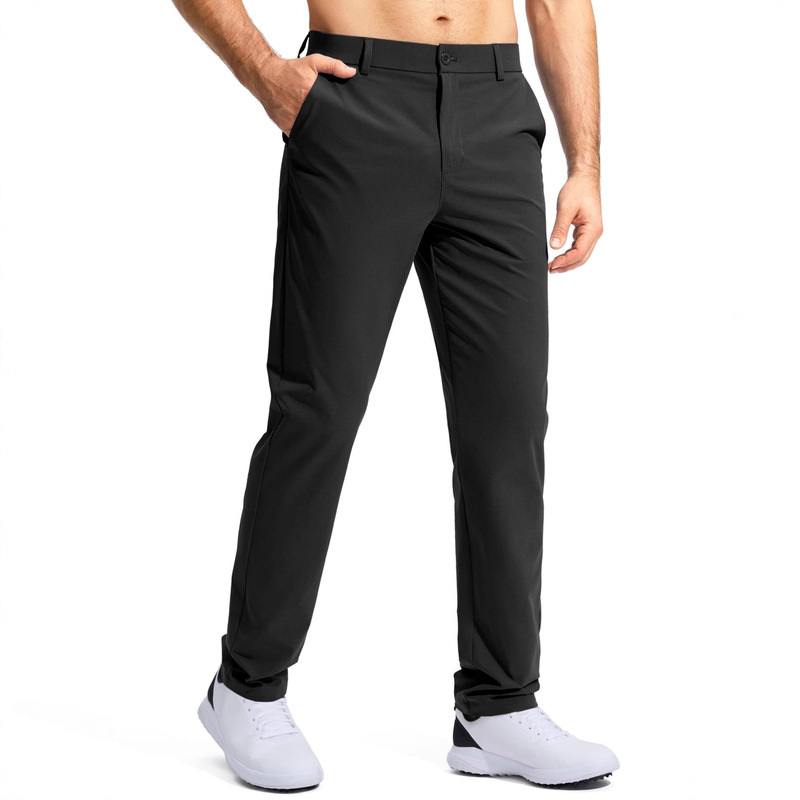 2026 New Model Men's Mid-Waist Stretch Golf Pants, Large Size Straight-Leg Solid Color Quick-Dry Lightweight Dress Pants 2026 New Model Men's Mid-Waist Stretch Golf Pants, Large Size Straight-Leg Solid Color Quick-Dry Lightweight Dress Pants