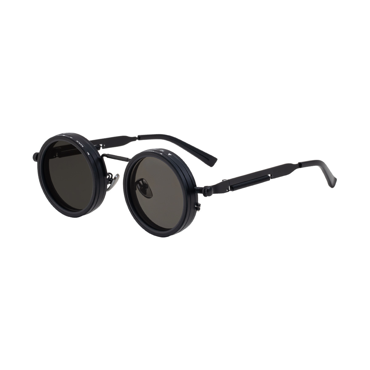 ND9 Adjustable Light Reduction Sunglasses For Women, UV Protection Polarized Fishing Sunglasses For Men, Anti-Glare Driving Retro_voghion.com