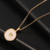INS new alloy drip glaze items simple geometric love moonlight lightning star multi -element combination necklace female