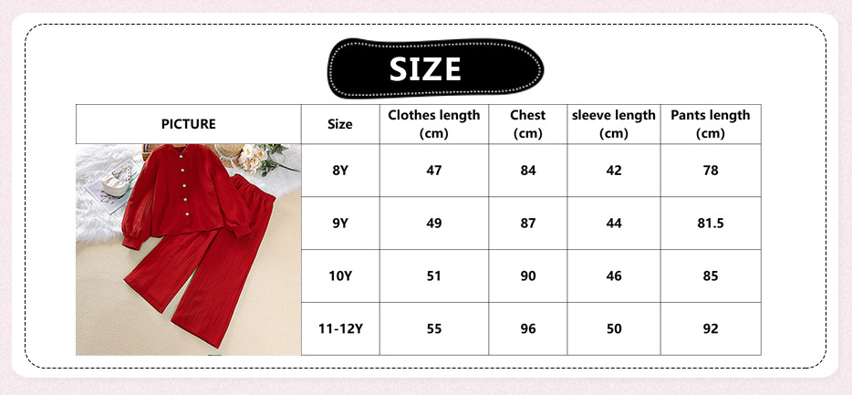Mädchen Langarmshirt Und Weite Hose Zweiteiler Set_voghion.com