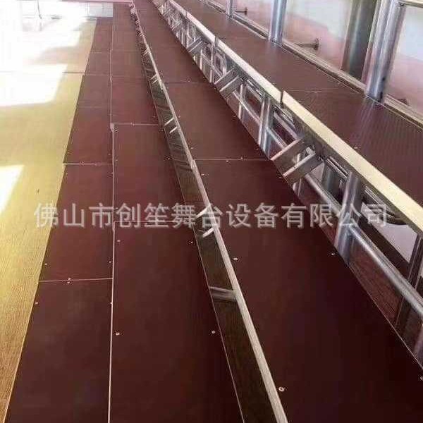 custom款工厂价铝合金游泳池合影台快装踏步梯移动看台外销 直销