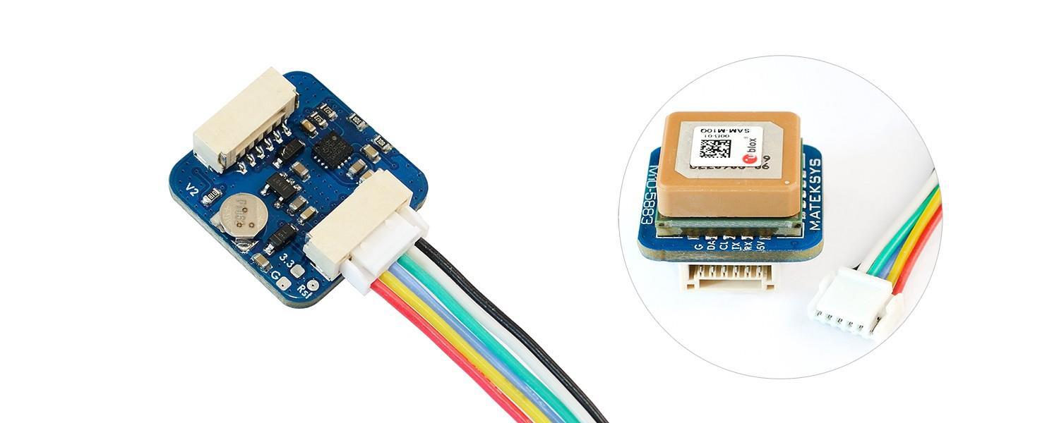 Matek GPS COMPASS MODULE M10Q 5883 固定翼 Gps模块 FPV穿越机-阿里巴巴