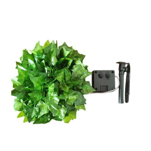 Transfronterizos lights stringed hojas verdes tigre trepador vides hiedra atmósfera decoración solar cable de cobre ahorro de energía