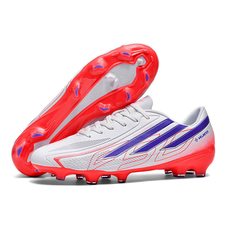 Calzado de Fútbol FG Sin Cordones F50 de TPR y TPU Ligero para Césped Natural