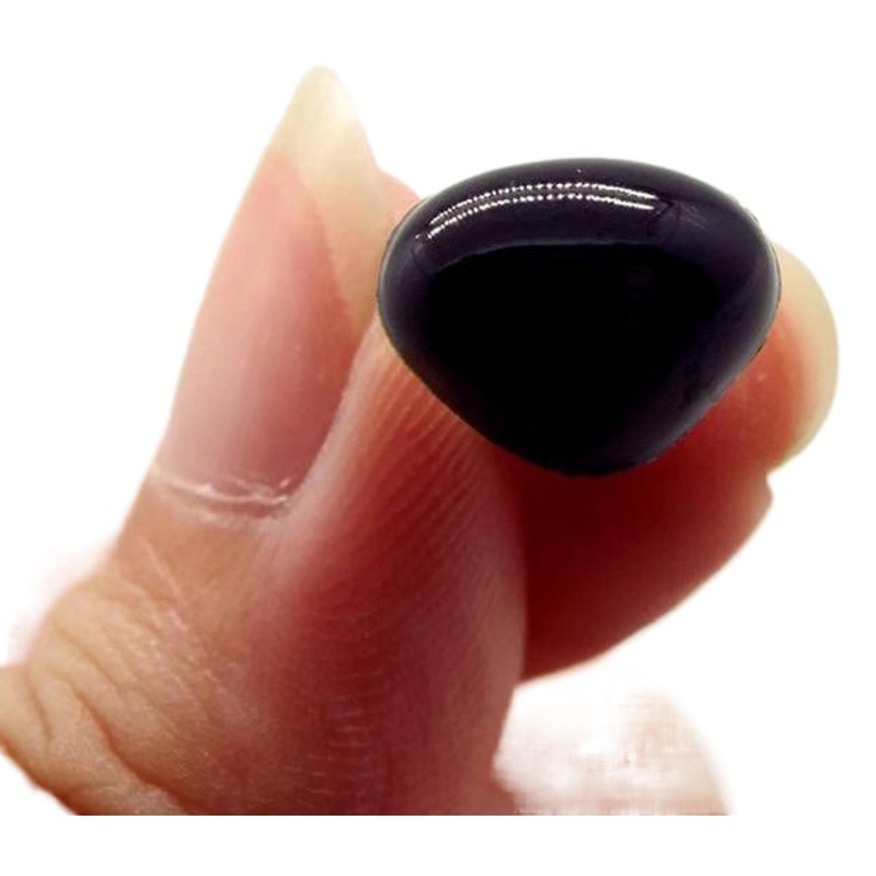 Alta calidad de comercio exterior triángulo nariz pequeña nariz de animal hecho a mano DIY muñeca de juguete oso de peluche muñeca Accesorios