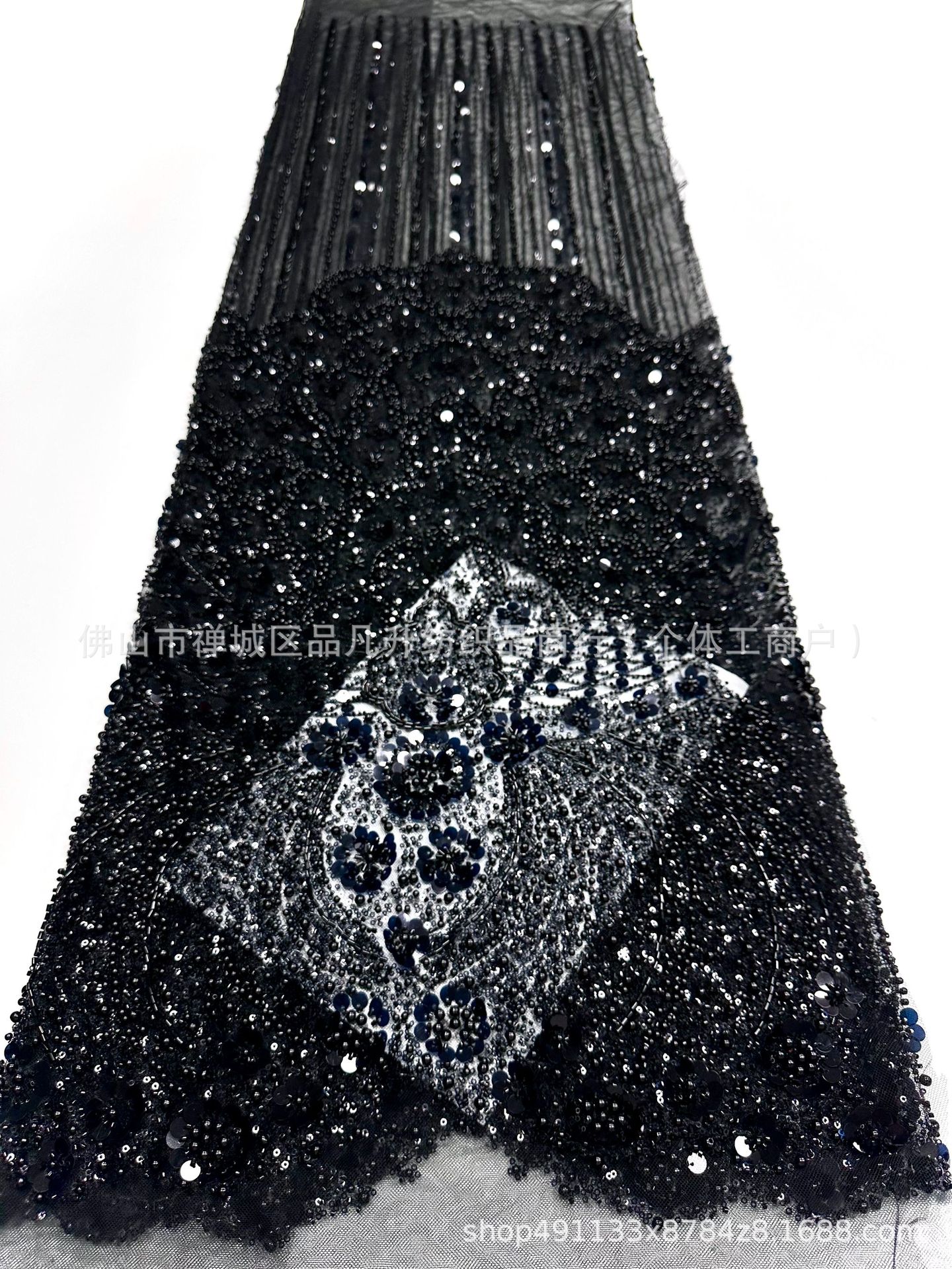 Fabricantes de bolsas transfronterizas tela de sequilla vestido de boda anfitrión de cena rendimiento bar mitzvah vestido de tela