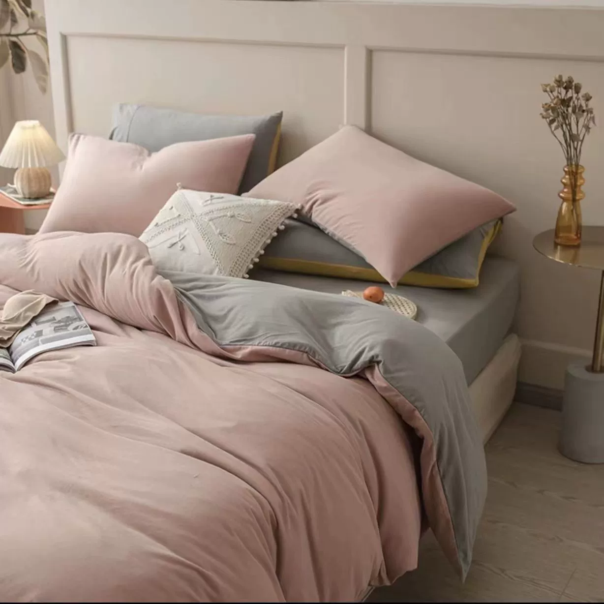 Duvet Cover Bedding Set, Thickened Microfiber, Kids 3–4 pcs, Multiple Sizes (1.2–2.2 m)