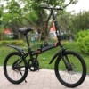 20-inch black disc brake single speed