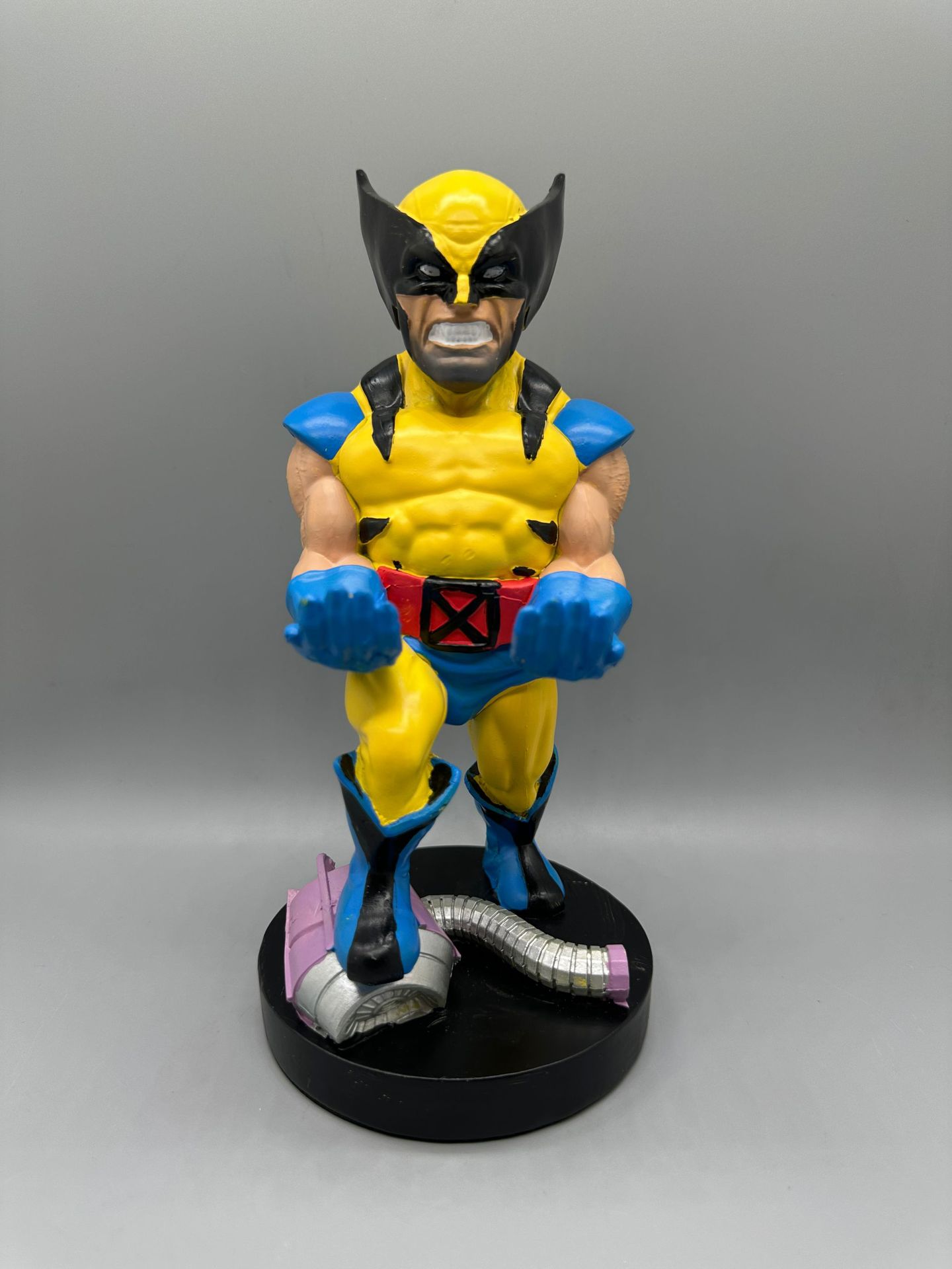 Negro Guerrero maestro modelado soporte de teléfono móvil Blanco Guerrero teléfono móvil soporte Star Wars juego mango soporte adornos