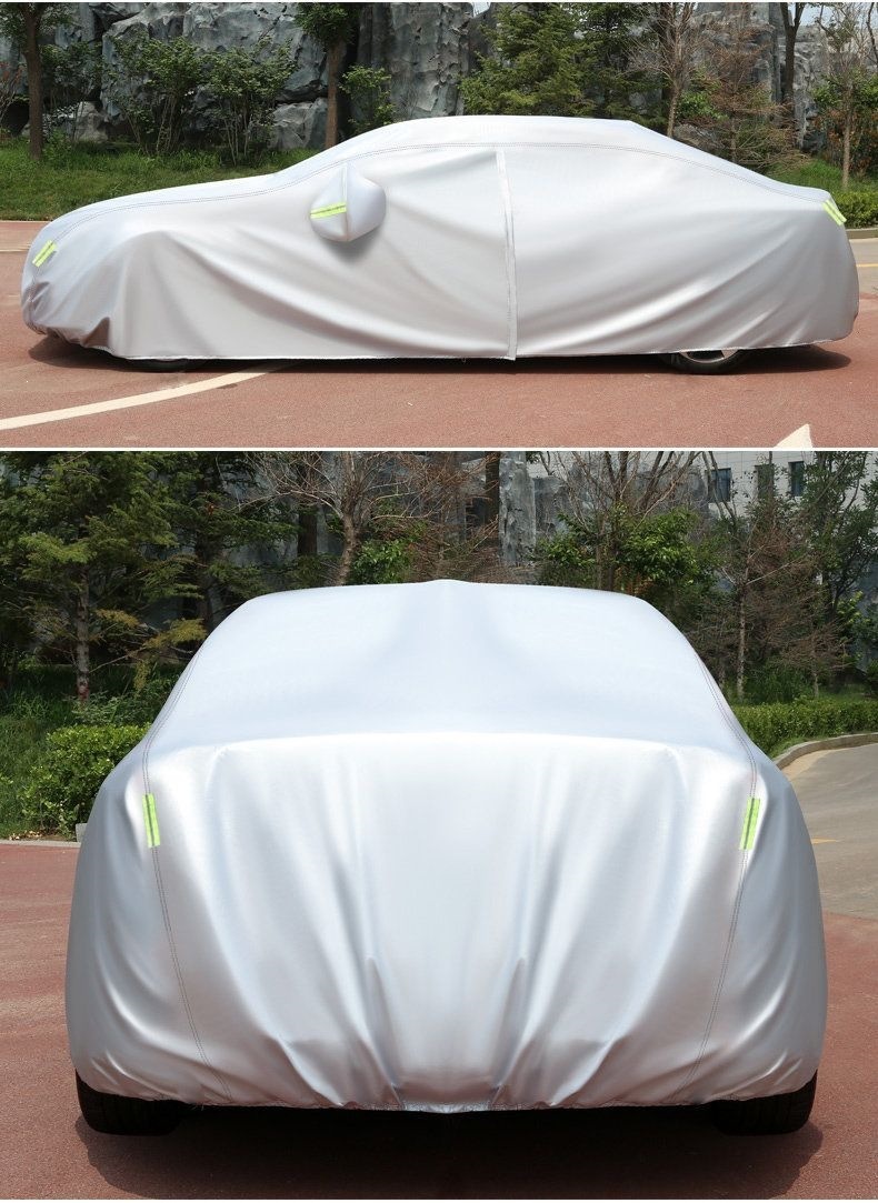 Genuine Oxford cloth car cover, sun-proof, rain-proof, heat-insulating, specially designed, thickened, suitable for all seasons, car cover